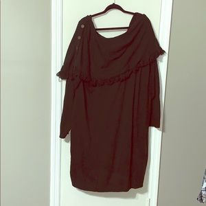 Green outlander sweater dress